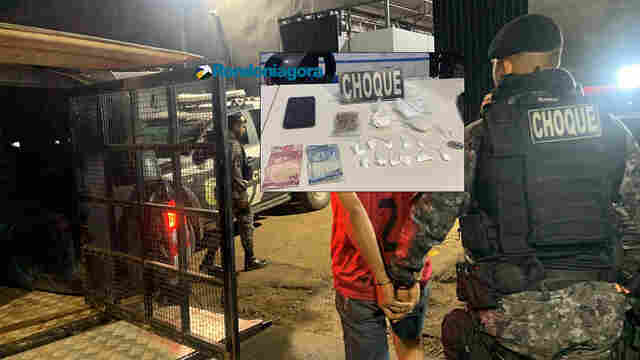 Batalhão de Choque prende traficante que seria de facção em Porto Velho