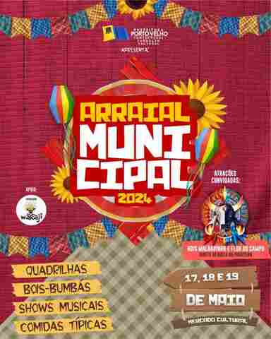 Arraial Municipal de Porto Velho acontece nesta sexta, sábado e domingo