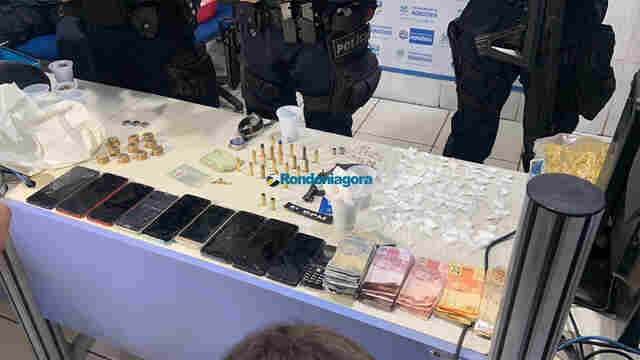 Vítima de ataque a tiros, empresário é preso com armas e por tráfico