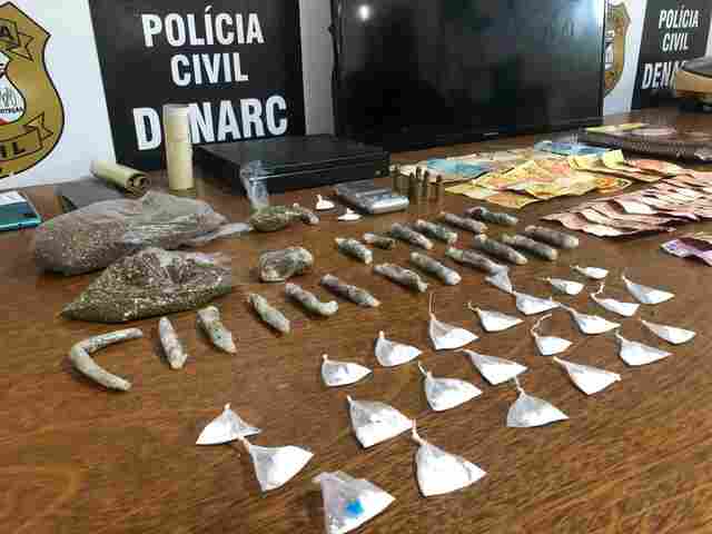 Ação da Polícia Civil fecha boca de fumo em frente a igreja