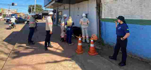 Operação contra o furto de energia flagra crimes em uma das principais vias comerciais de Porto Velho