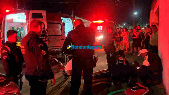 Apenado e namorada são atropelados após roubo de moto na capital
