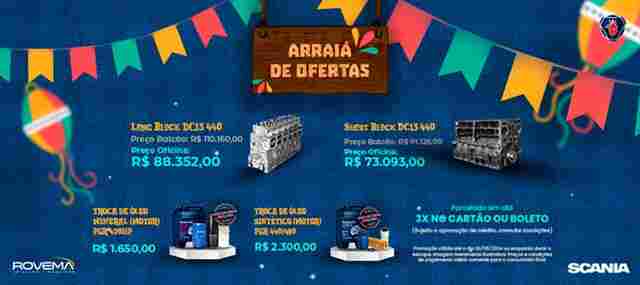 Garanta a durabilidade do seu Scania com nossas dicas e as ofertas exclusivas da Rovema