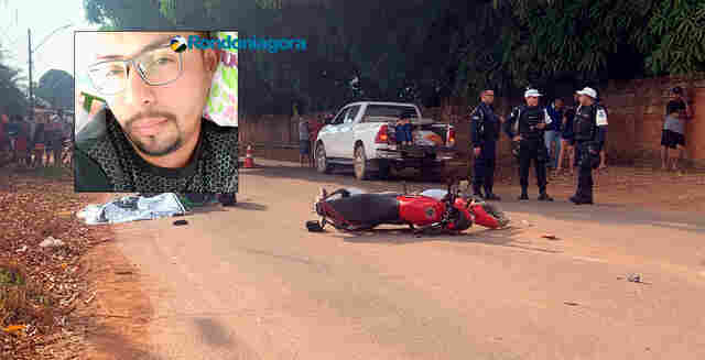 Motociclista morre e passageiro fica gravemente ferido em acidente na zona leste de Porto Velho