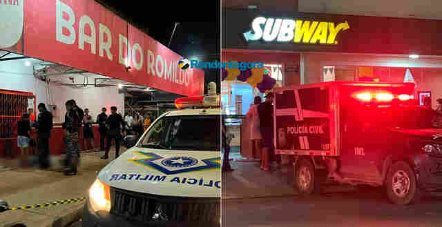 Dois assassinatos violentos e vítimas mortas com tiros na cabeça na capital, com diferença de poucas horas