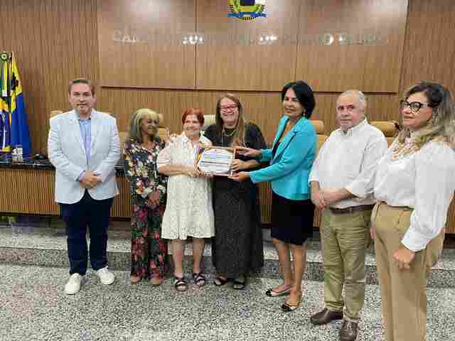 Vereadora Ellis Regina homenageia “Tia Rose” com título de cidadã honorária de Porto Velho