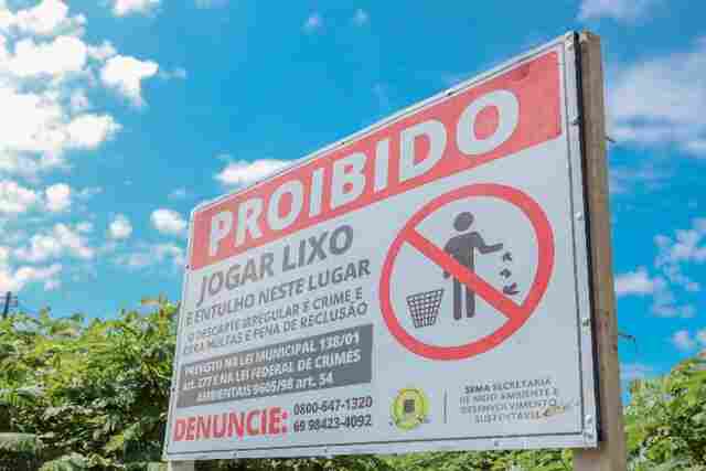 Descarte de lixo de forma irregular é crime ambiental e pode gerar multa e processo criminal