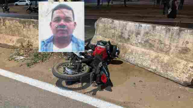 Motociclista morre na capital após colidir em mureta que separa vias na BR-364