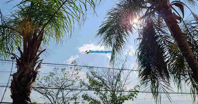Sipam prevê calor de 40º em 11 cidades de Rondônia no domingo