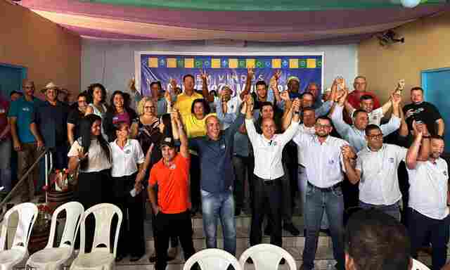 Frente partidária liderada pelo Podemos lança o coronel Crispin candidato à Prefeitura de São Miguel do Guaporé