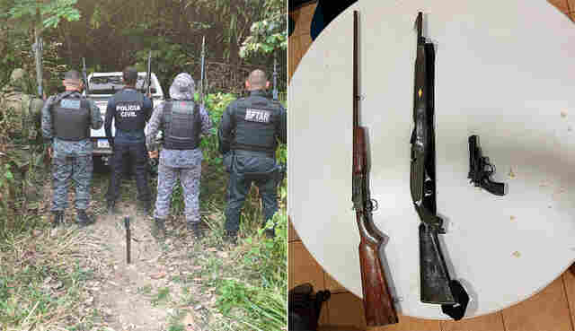 Operação da PM e Polícia Civil recupera caminhonete e motos roubadas em Guajará