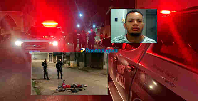 Polícia registra mais um assassinato no centro de Porto Velho; vítima estava em bicicleta elétrica e ainda correu