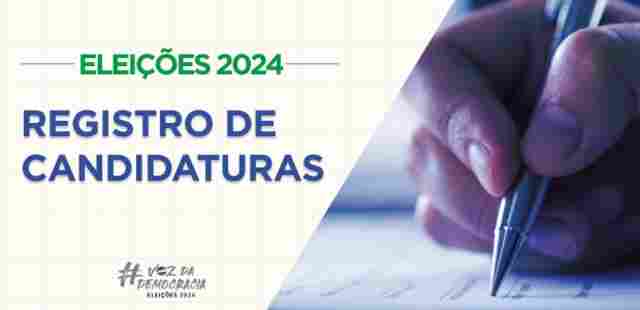 Partidos devem apresentar registro de candidaturas até quinta-feira