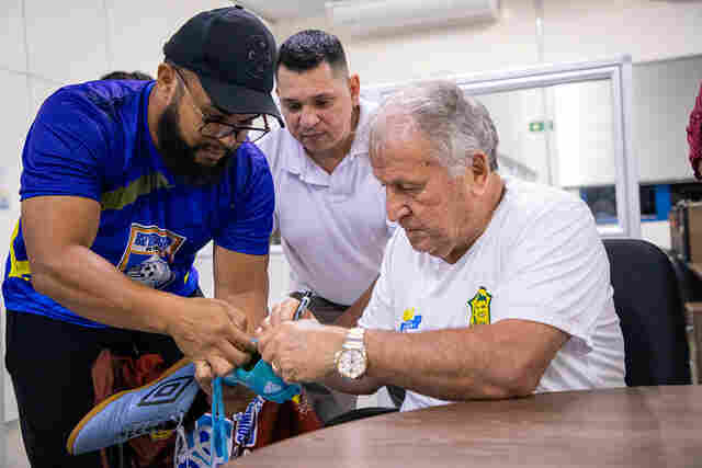 Abertura da 2ª edição da Copa Zico contou com a presença do ex-jogador, em Porto Velho
