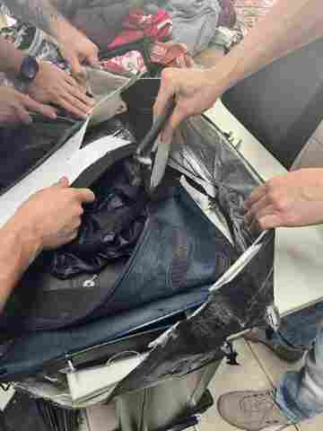 PF prende homem com drogas em mala de viagem no aeroporto da capital