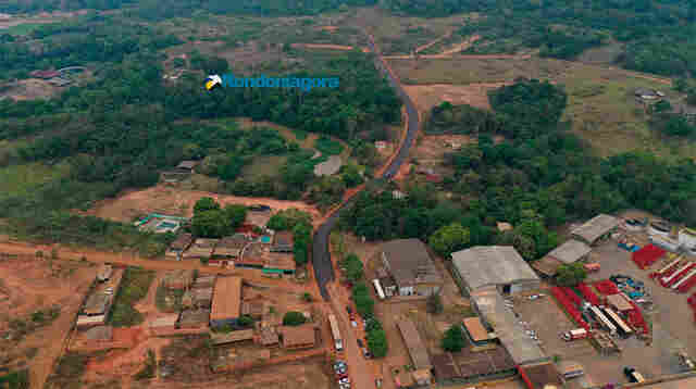 Prefeitura inicia asfaltamento da estrada da Areia Branca, em Porto Velho
