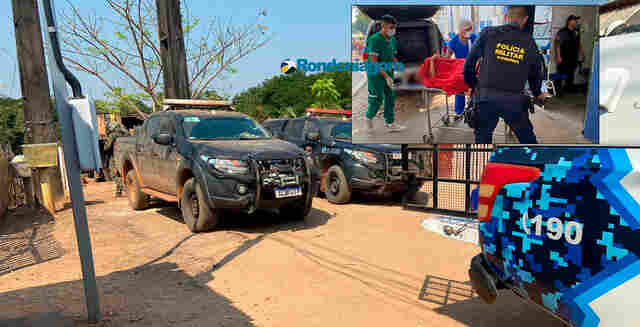 PM revida a atinge homem durante cumprimento de mandados da Operação Audácia 3 em Porto Velho