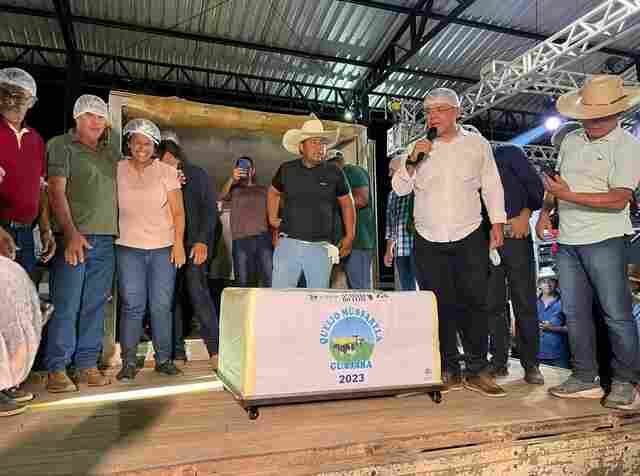 Prefeitura de Nova Mamoré abre 6ª Festa do Leite em Palmeiras; local do evento recebeu R$ 1,2 milhão em investimentos