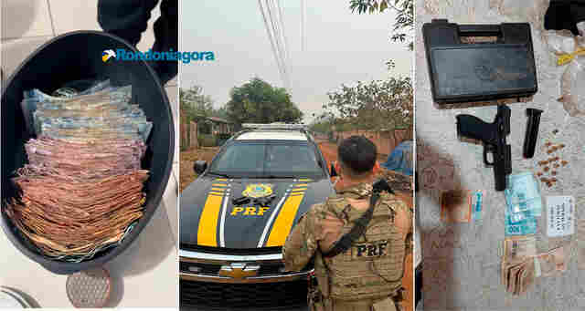 Operação Audácia 4 cumpre 45 mandados, apreende armas, dinheiro em balde e faz prisões