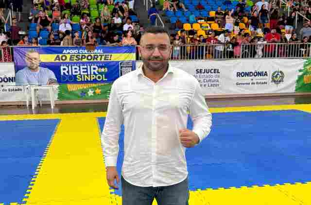 Ribeiro do Sinpol destina emenda para 2ª etapa do circuito de Jiu-Jitsu em Cacoal