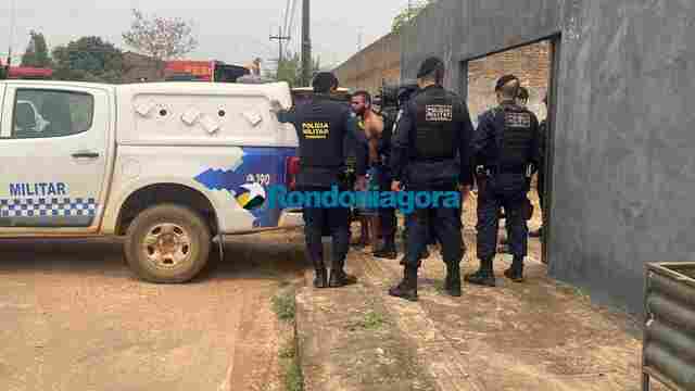 Homem briga com a mulher, faz amigo refém por quatro horas e acaba preso na capital