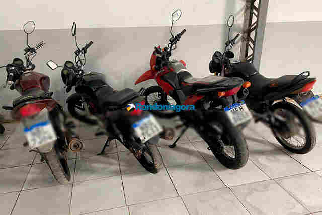 PM prende homem com quatro motos com placas clonadas