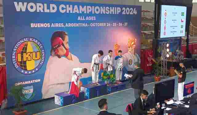 Atletas de Rondônia conquistam 21 medalhas no mundial de Karatê na Argentina