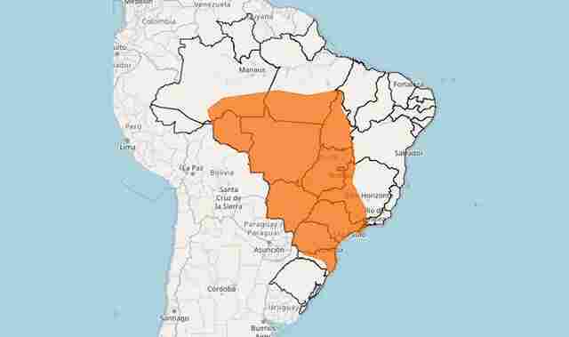 Inmet alerta para chuvas intensas no fim de semana