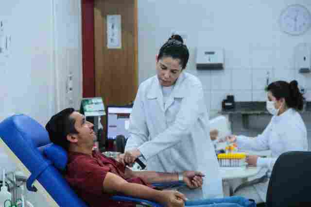 Fhemeron incentiva doação de sangue nos primeiros dias do ano para garantir abastecimento