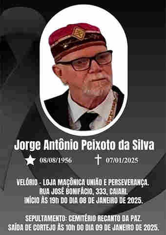 Velório do "dinossauro" Jorge Peixoto é a partir das 19 horas