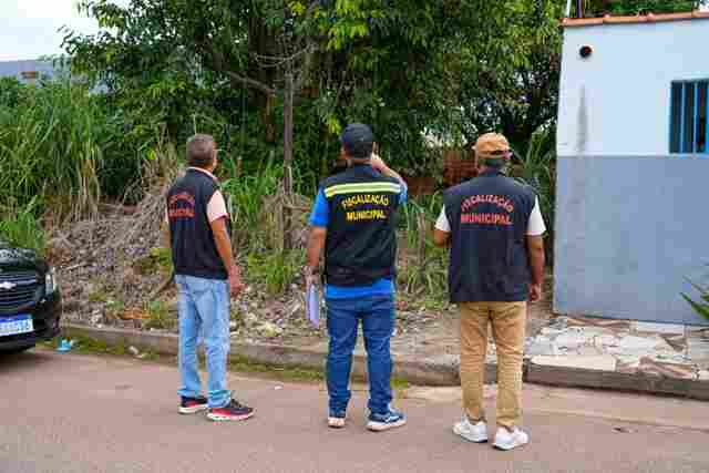 Prefeitura inicia mapeamento de terrenos baldios nos bairros Agenor de Carvalho, Lagoa e Lagoinha