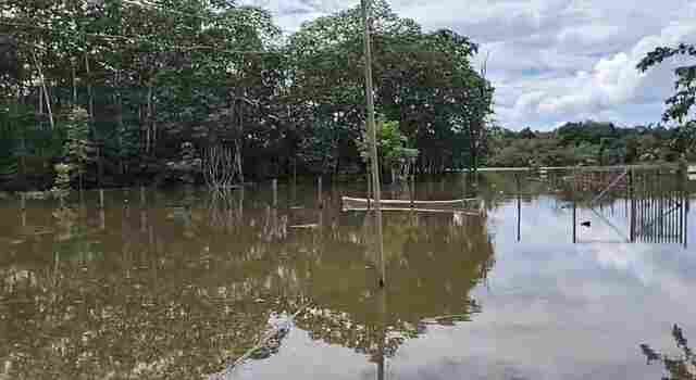 Rio Madeira segue em elevação e atinge 15 metros em Porto Velho