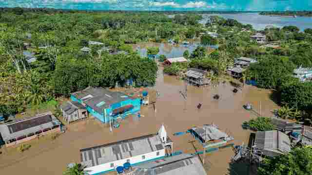 Rio Madeira atinge 16,75 metros e fica a 25 cm da cota de inundação em Porto Velho