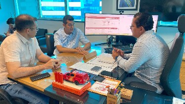 Vereador Adalto de Bandeirantes busca melhorias na segurança dos distritos com titular da Sesdec