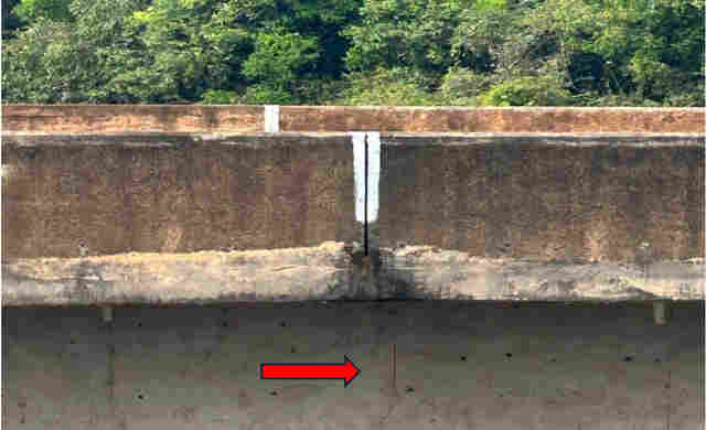 Laudo técnico do CREA aponta risco de colapso em ponte sobre o rio Candeias e recomenda intervenção urgente