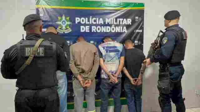 Bando armado é preso após invadir residência e fazer família refém na zona leste