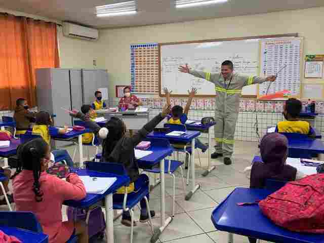 Energisa: estudantes são orientados sobre os cuidados com a rede elétrica