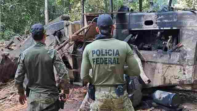 Celular apreendido leva PF a operação contra garimpo ilegal em terra indígena de Rondônia
