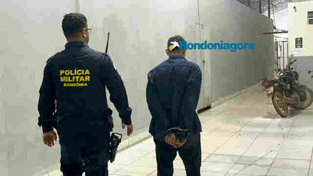 Homem é preso no dia do aniversário por roubo e com moto roubada