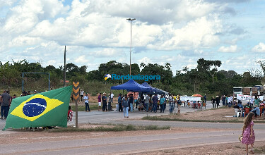 Interdição total da BR-364 no km 563 continua nesta quarta-feira