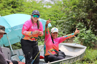 Festival de pesca Elas Pescando anuncia etapas em Jaci-Paraná, vila Calderita e Cabixi