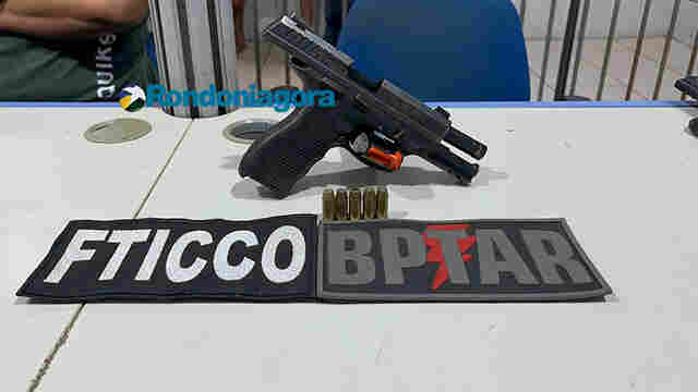 Na capital, PM prende três homens com pistola roubada da PM do Amazonas
