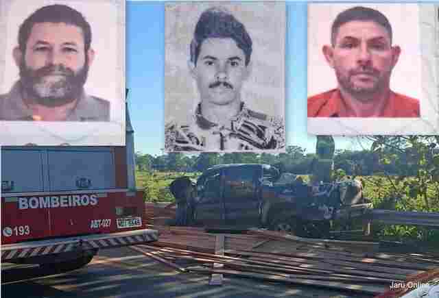 Vítimas fatais do grave acidente com carreta na BR-364 eram três irmãos