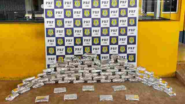 PRF apreende quase 60 kg de drogas e centenas de munições em Rondônia