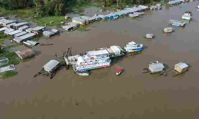 Cheias no Amazonas deixam 40 municípios em estado de emergência