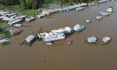 Cheias no Amazonas deixam 40 municípios em estado de emergência