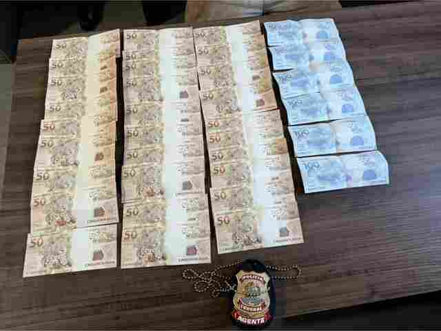 Homem é preso com mais de R$ 2 mil em notas falsas recebidas pelos Correios em Rondônia