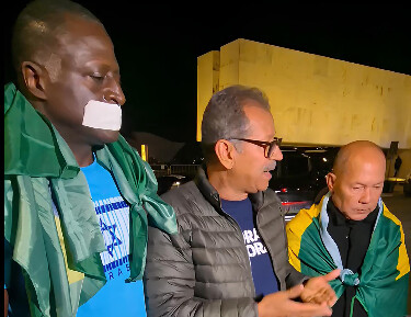 Após ameaça de prisão por ordem de Alexandre de Moraes, Coronel Chrisóstomo encerra protesto em praça de Brasília