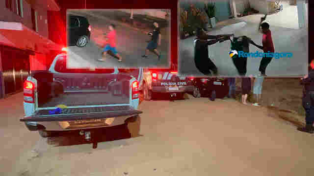 Vídeo: casal é feito refém e mulher é brutalmente agredida durante assalto no bairro Embratel em Porto Velho