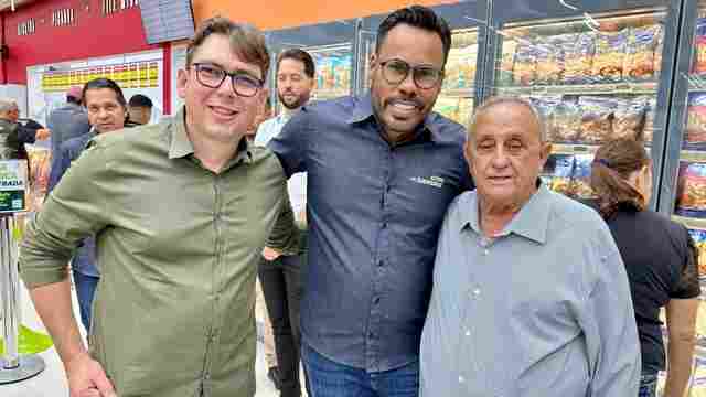 Vereador Dr. Santana prestigia inauguração da 21ª unidade do supermercado Irmãos Gonçalves em Rondônia